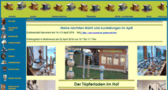 Desktop Screenshot of calmano-keramik.de